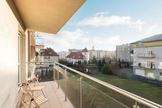 Апартаменты Apartamenty Apartinfo Centrum Władysławowo Владыславово Standard Apartment with Balcony - 8 Siedleckiego Street (Parking)-3